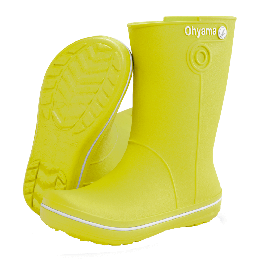 รองเท้าบูทถนอมเท้า OHYAMA รุ่น LADY สีมะนาว เบอร์ 10_3