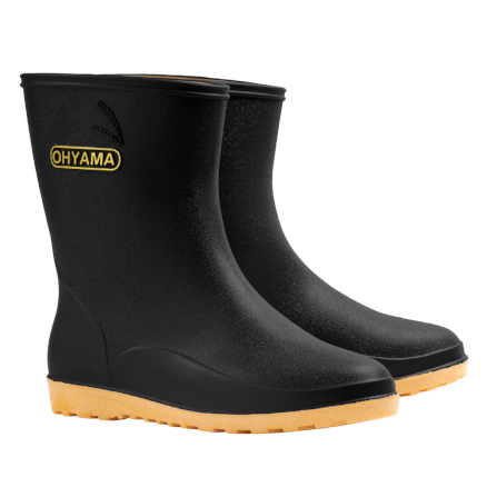 รองเท้าบูทถนอมเท้า OHYAMA รุ่น Slim สีดำ เบอร์ 10_0
