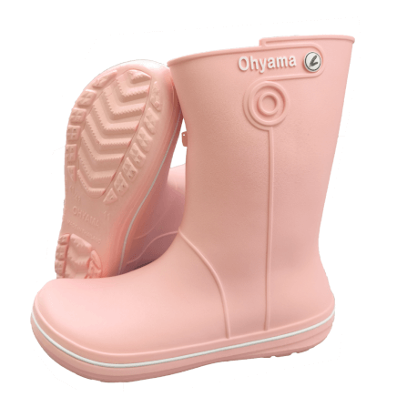 รองเท้าบูทถนอมเท้า OHYAMA รุ่น LADY สีซากุระ เบอร์ 9.5_0
