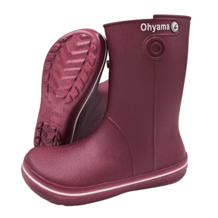 รองเท้าบูทถนอมเท้า OHYAMA รุ่น LADY สีลูกหม่อน เบอร์ 10_0