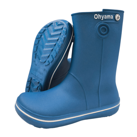 รองเท้าบูทถนอมเท้า OHYAMA รุ่น LADY สีน้ำทะเล เบอร์ 9.5_0