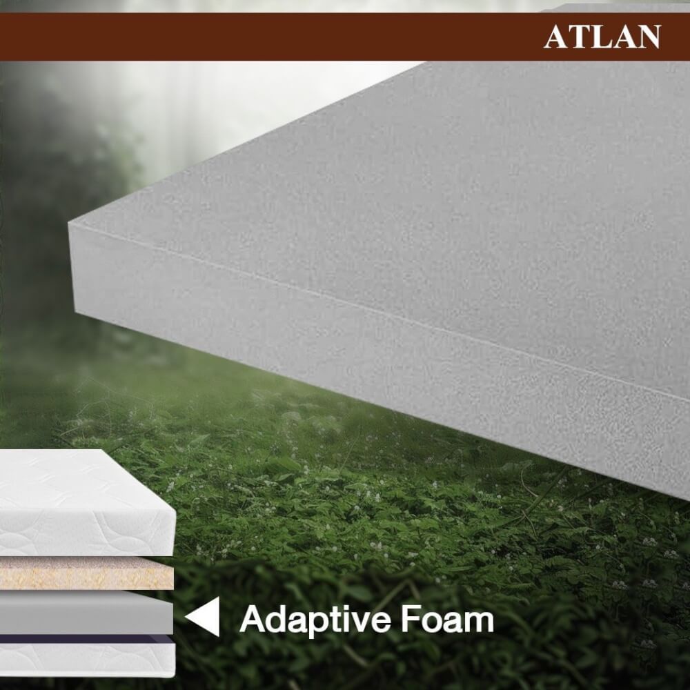 ที่นอน 6 ฟุต BEDISUPREME รุ่น ATLAN หนา 4.5 นิ้ว หุ้มผ้าแจ๊คการ์ด