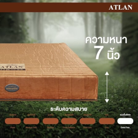 ที่นอน 5 ฟุต BEDISUPREME รุ่น ATLAN หนา 7 นิ้ว_6