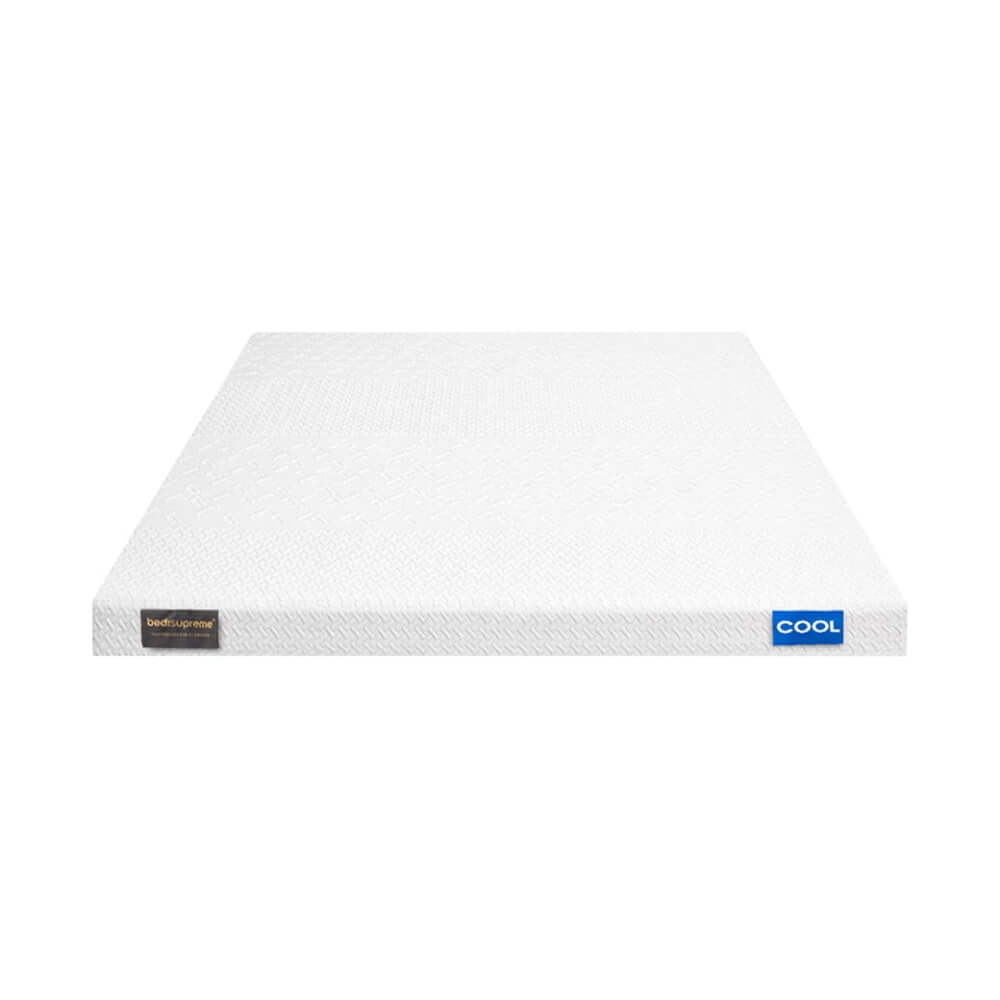 แผ่นรองนอน 6 ฟุต BEDISUPREME รุ่น COOLING MEMORY FOAM หนา 4 นิ้ว หุ้มผ้า COOLING MAX