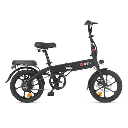 จักรยานไฟฟ้า DYU A1F PRO สีดำ_0