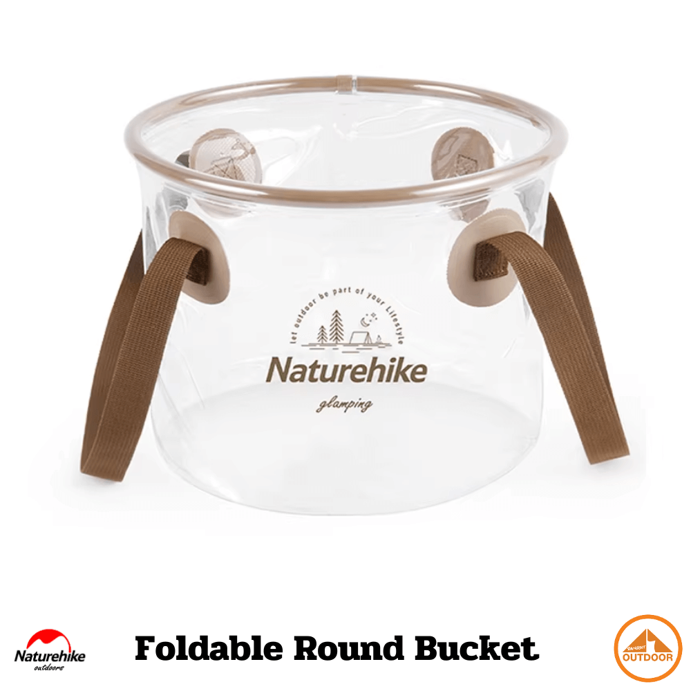 ถังน้ำพับเก็บได้ Naturehike Foldable Round Bucket 10L