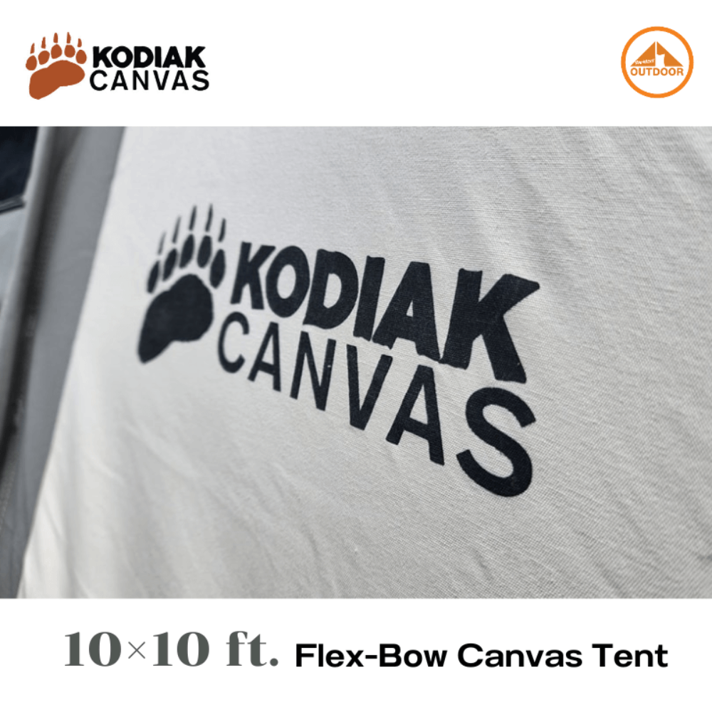 เต้นท์แคมป์ปิ้ง Kodiak Canvas 10×10 ft. Flex-Bow VX Tent 