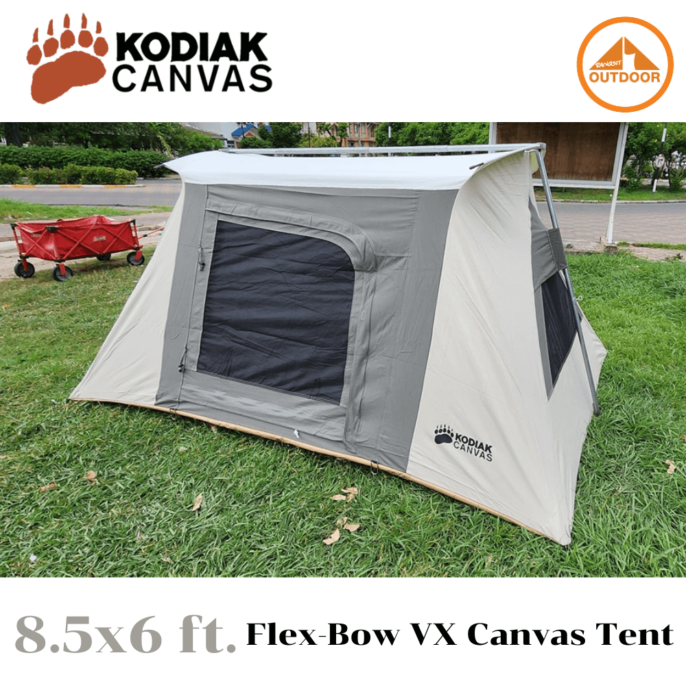 เต้นท์แคมป์ปิ้ง Kodiak Canvas 8.5×6 ft. Flex-Bow VX Tent 