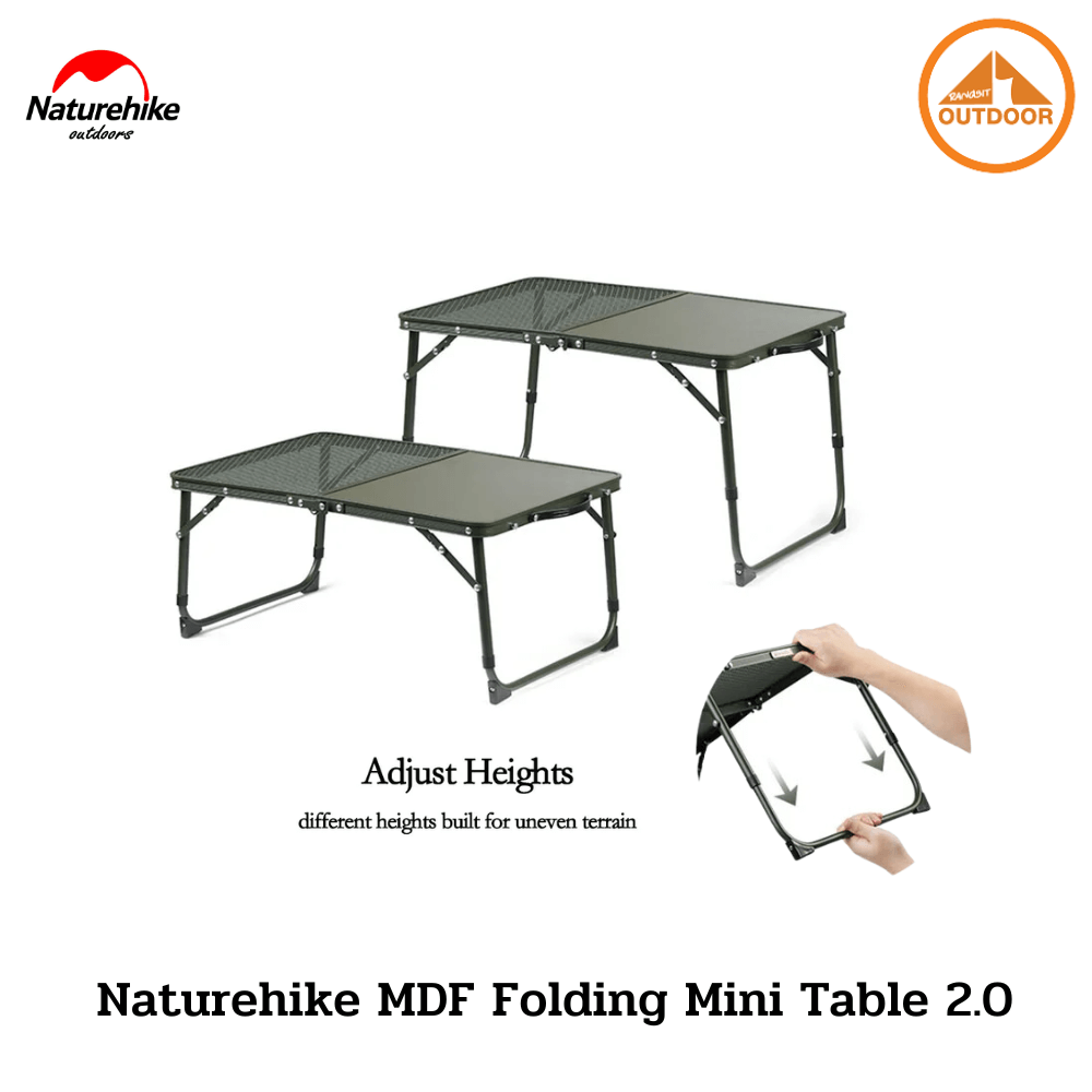 โต๊ะพับขนาดเล็ก Naturehike MDF รุ่น 2.0