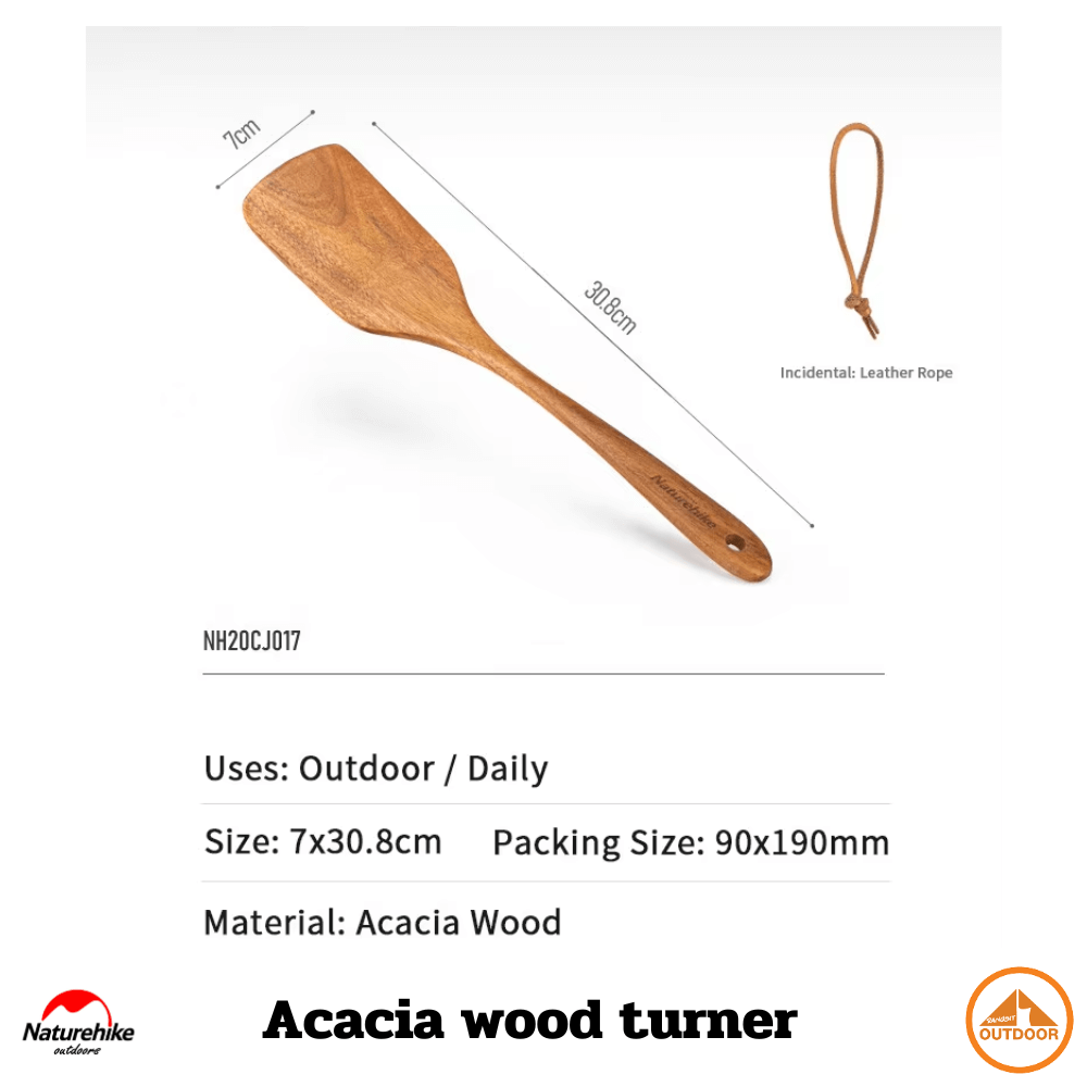 ตะหลิว naturehike acacia wood turner
