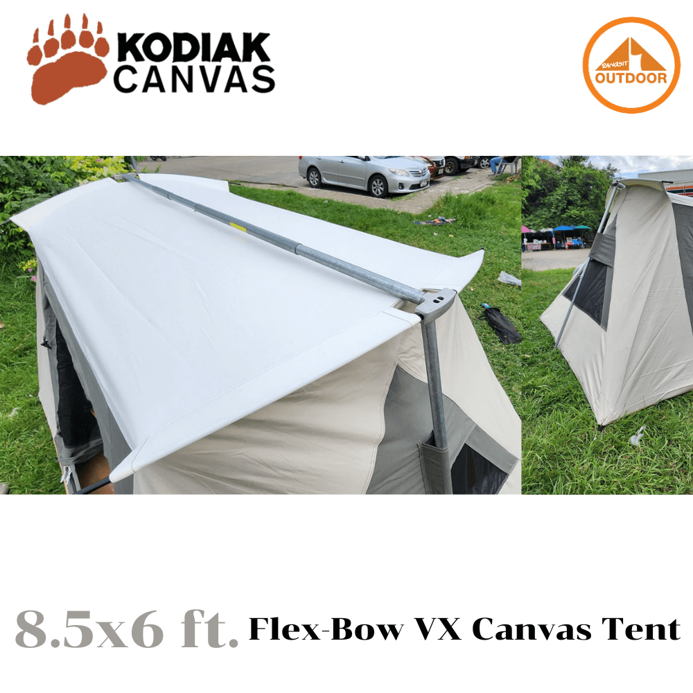 เต้นท์แคมป์ปิ้ง Kodiak Canvas 8.5×6 ft. Flex-Bow VX Tent 