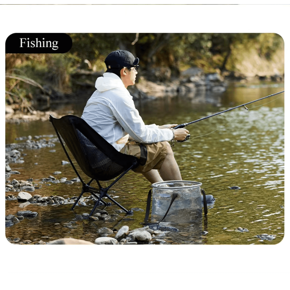 ถังน้ำพับเก็บได้ Naturehike Foldable Round Bucket 10L