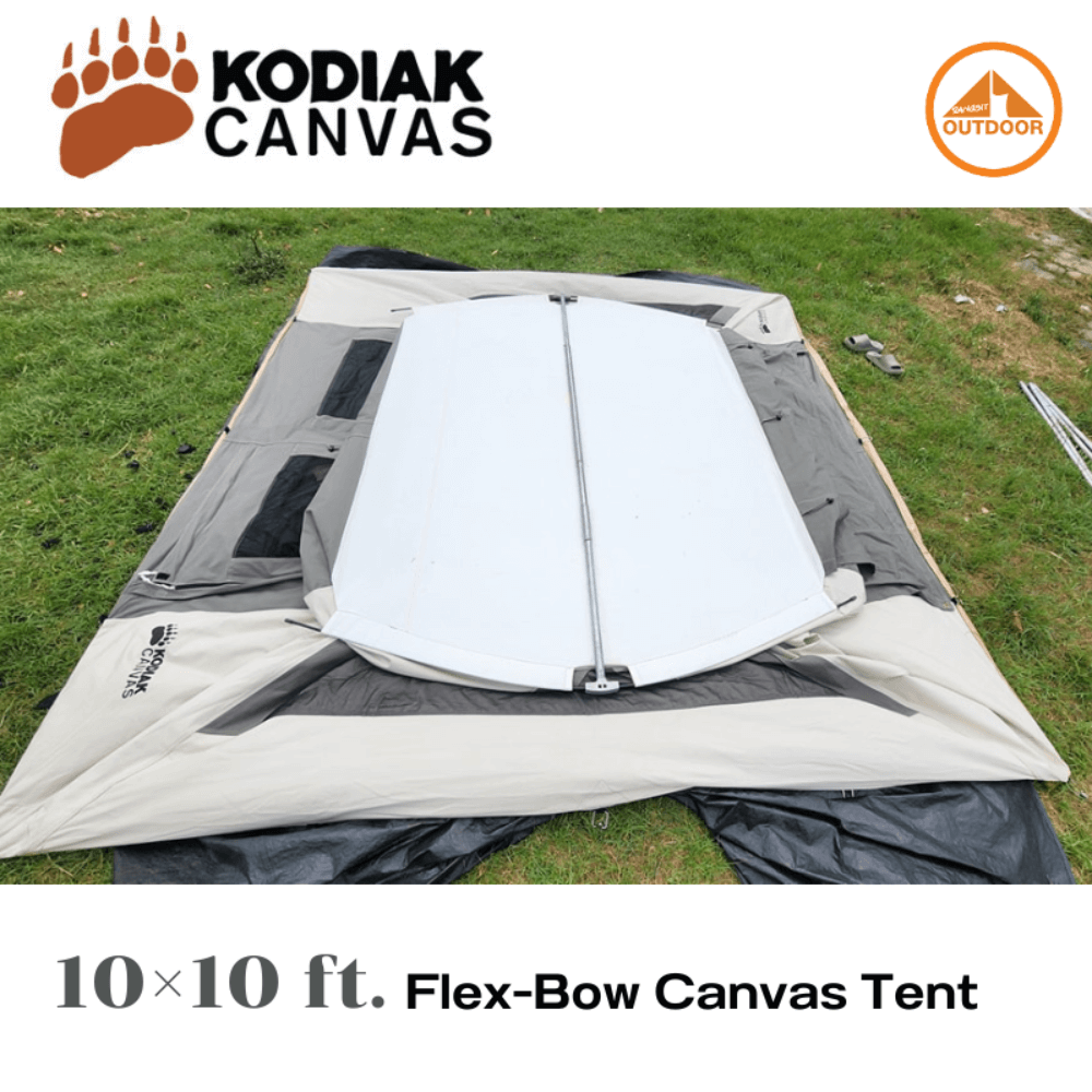 เต้นท์แคมป์ปิ้ง Kodiak Canvas 10×10 ft. Flex-Bow VX Tent 