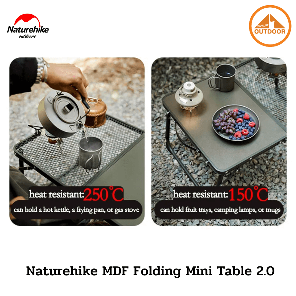 โต๊ะพับขนาดเล็ก Naturehike MDF รุ่น 2.0