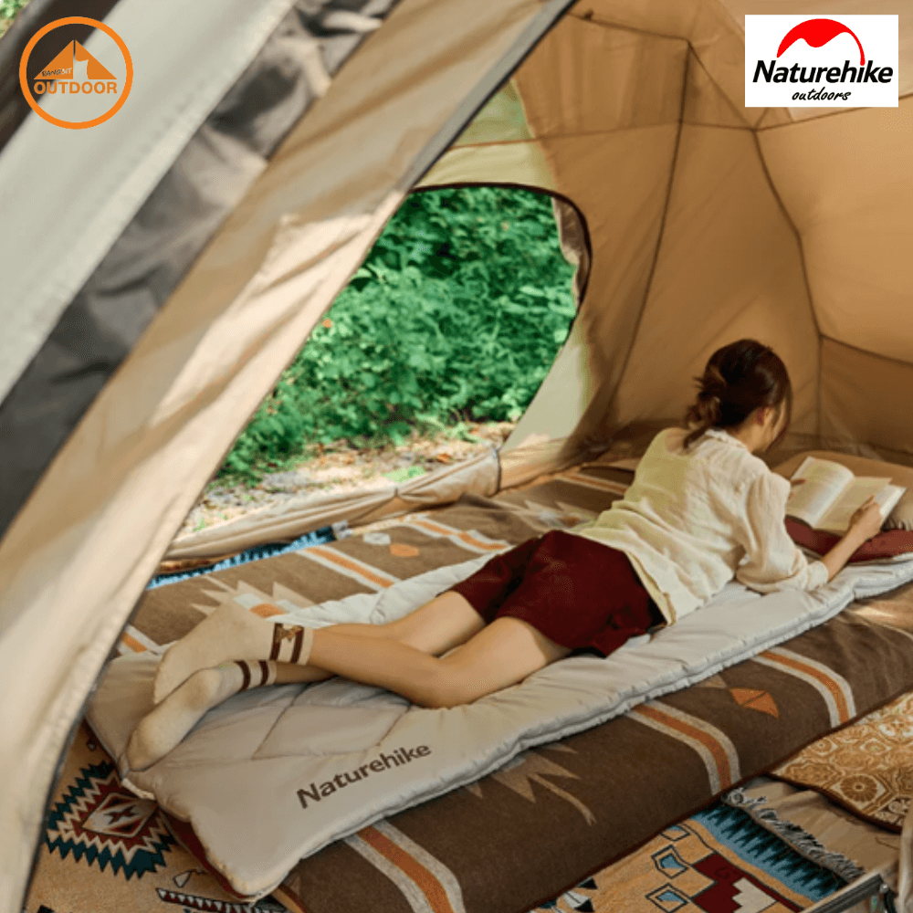 ถุงนอน  Naturehike Autumn maple 250 สีครีม-น้ำตาล