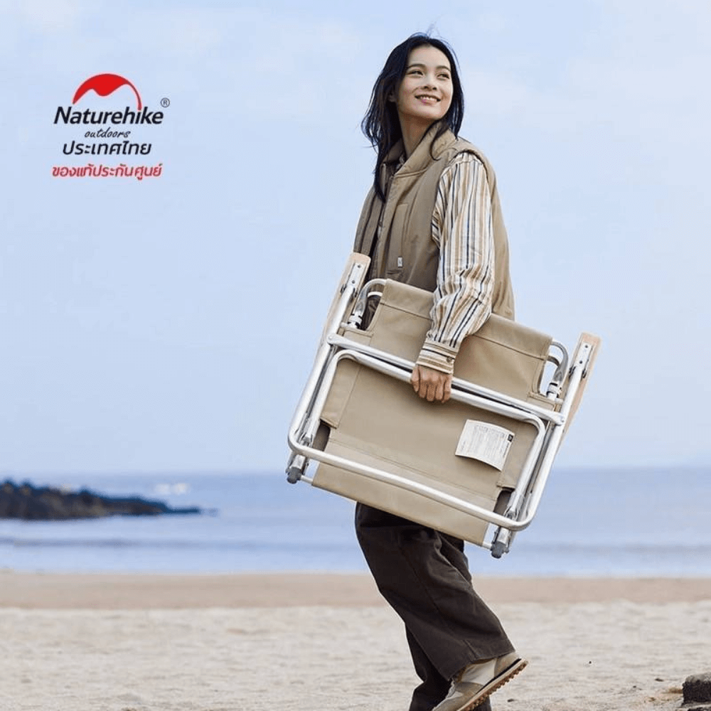 เก้าอี้พับแค้มป์ปิ้งปรับเอนได้ 3 ระดับ Naturehike TY11 Outdoor Adjustable Pillow Chair 