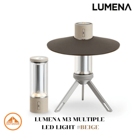 ตะเกียง Lumena M3 Multiple LED Rechargeable Lantern สีเบจ_1