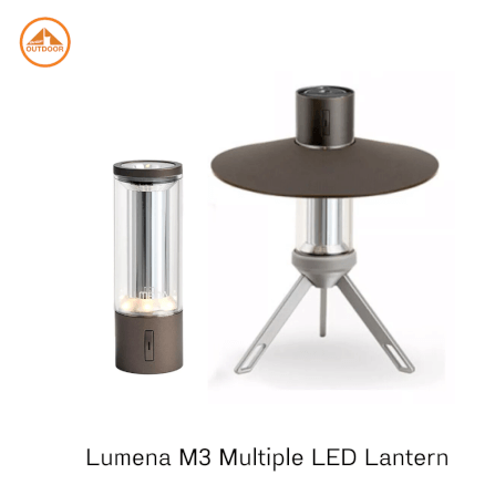 ตะเกียง Lumena M3 Multiple LED Rechargeable Lantern สีน้ำตาลเข้ม_1
