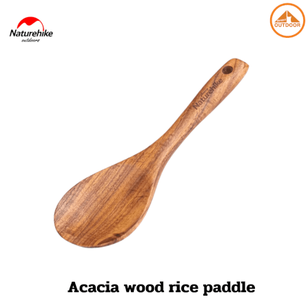 ทัพพี naturehike acacia wood rice paddle_1