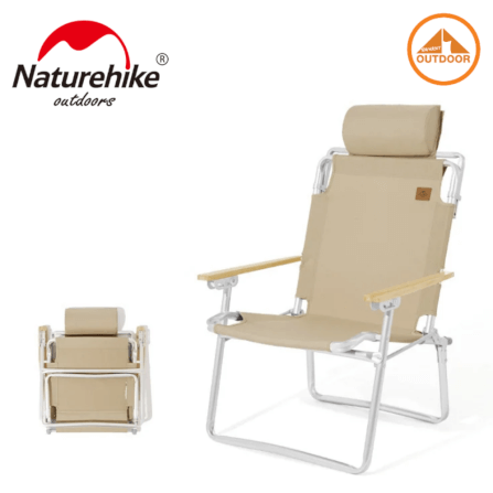 เก้าอี้พับแค้มป์ปิ้งปรับเอนได้ 3 ระดับ Naturehike TY11 Outdoor Adjustable Pillow Chair _2