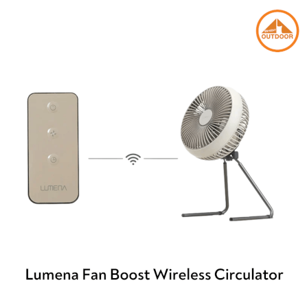 พัดลม Lumena Wireless Circulator สีเบจ_2