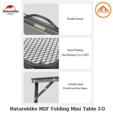 โต๊ะพับขนาดเล็ก Naturehike MDF รุ่น 2.0_4