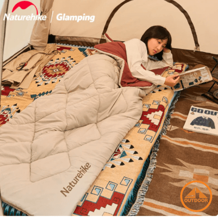 ถุงนอน Naturehike รุ่น R150 สีครีม-น้ำตาล_11
