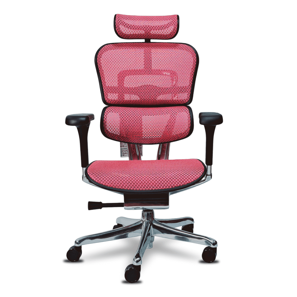 เก้าอี้เพื่อสุขภาพ DF PROCHAIR รุ่น Ergo Elite Pro สีชมพู_10