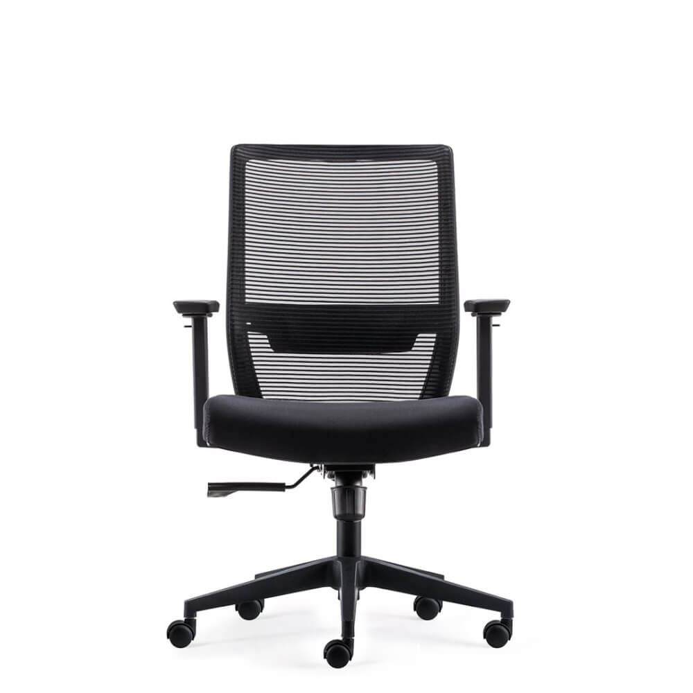 เก้าอี้สำนักงาน DF PROCHAIR รุ่น Polo สีดำ