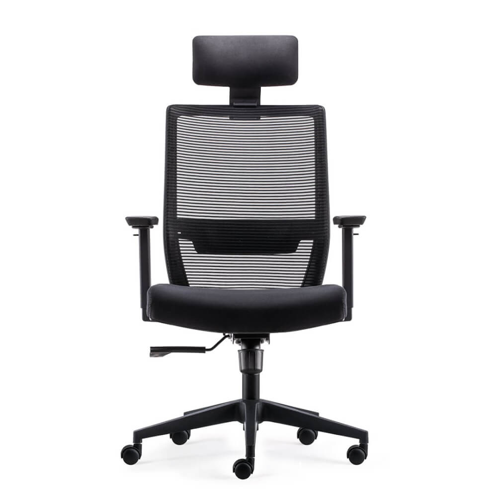เก้าอี้สำนักงาน DF PROCHAIR รุ่น Polo-H สีดำ
