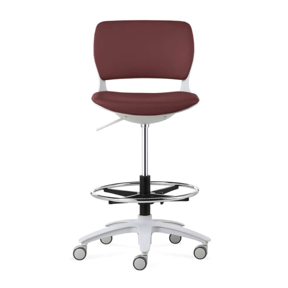 เก้าอี้บาร์ DF PROCHAIR รุ่น ACE Bar สีแดง