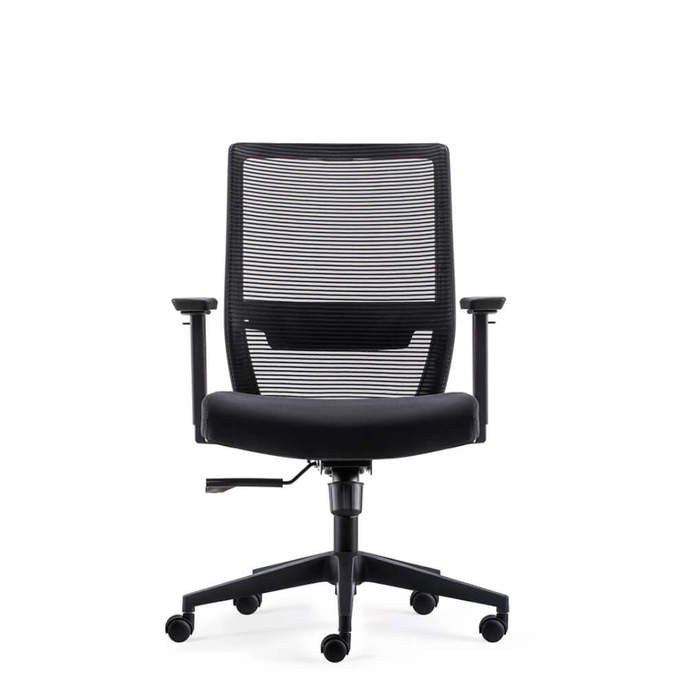 เก้าอี้สำนักงาน DF PROCHAIR รุ่น Polo สีดำ