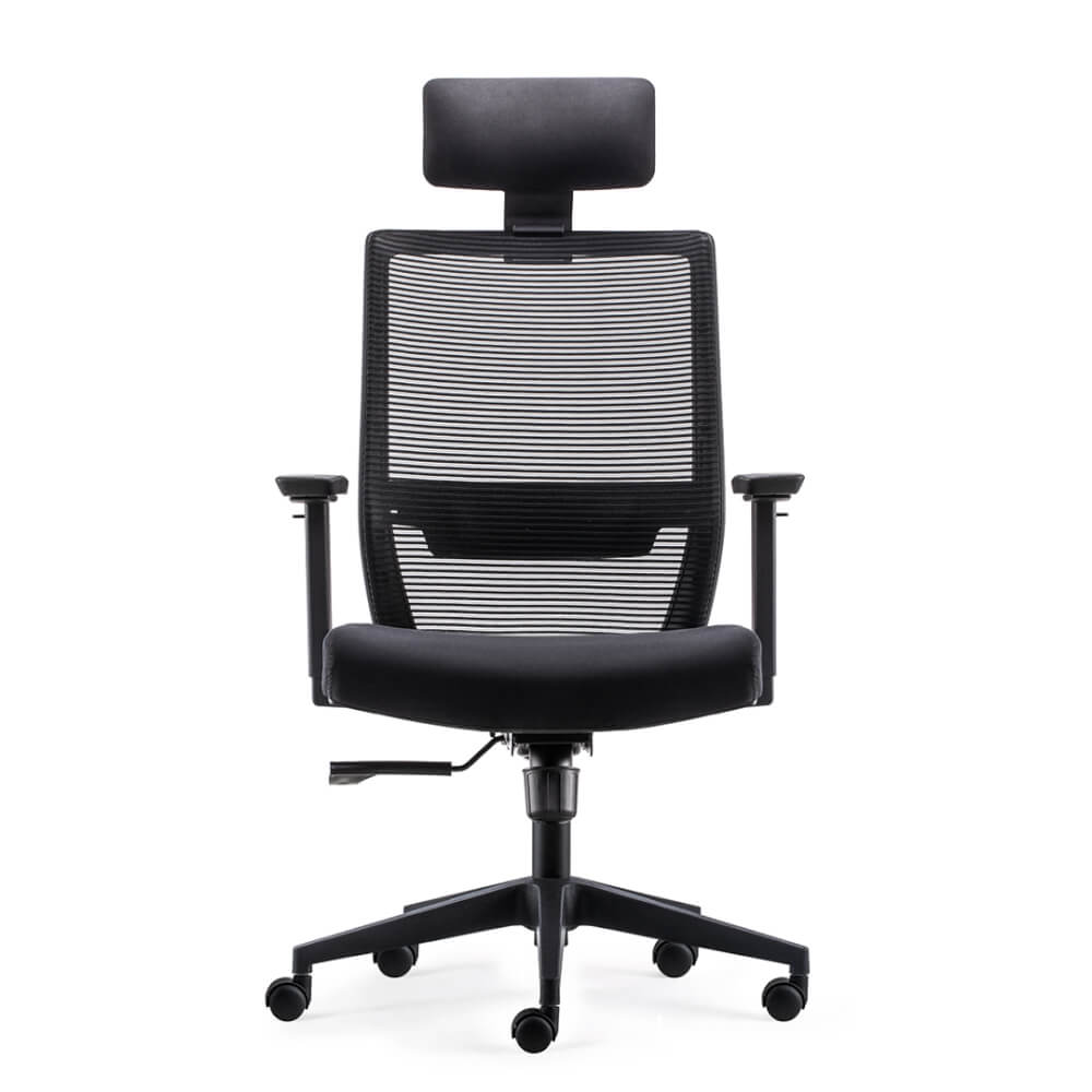 เก้าอี้สำนักงาน DF PROCHAIR รุ่น Polo-H สีดำ