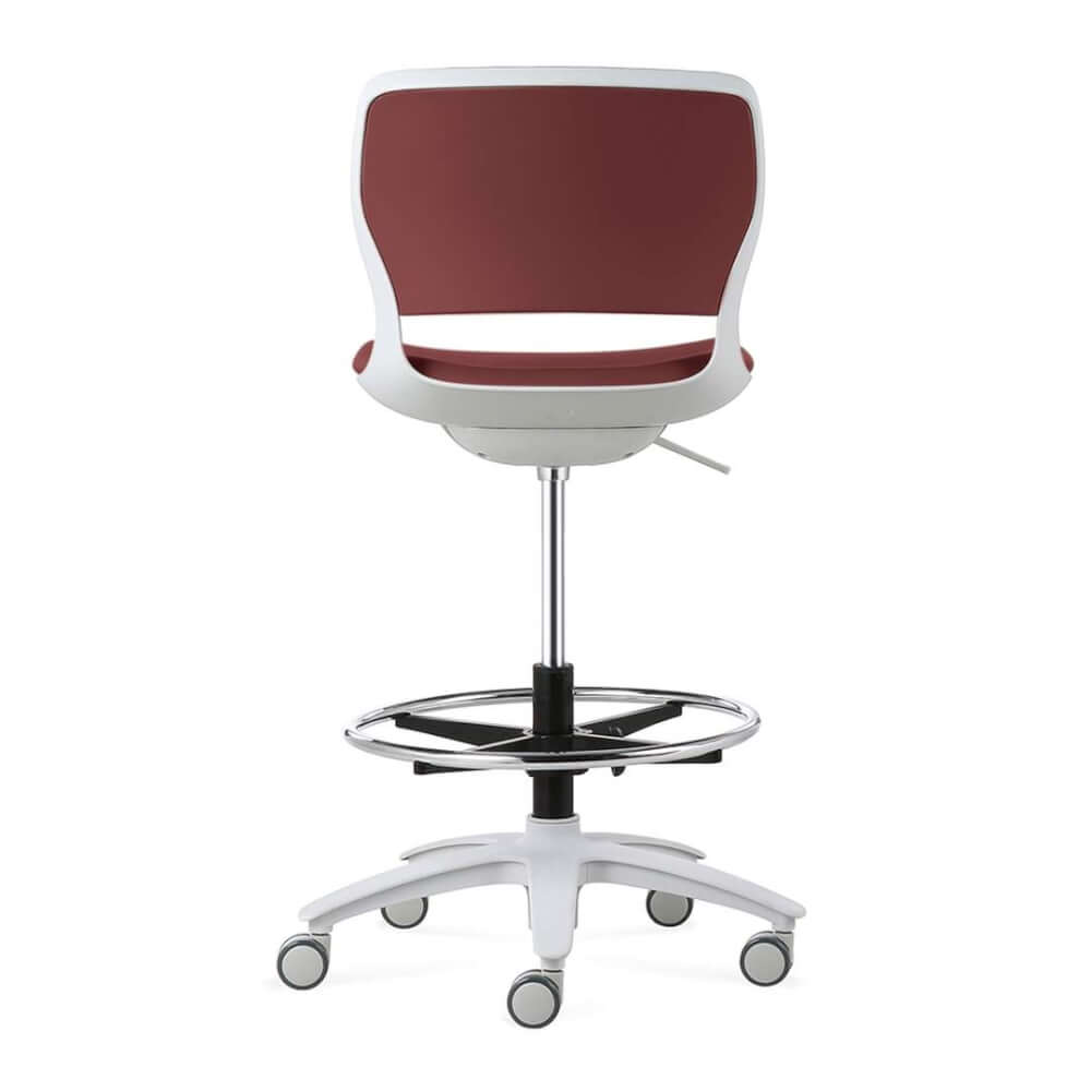 เก้าอี้บาร์ DF PROCHAIR รุ่น ACE Bar สีแดง