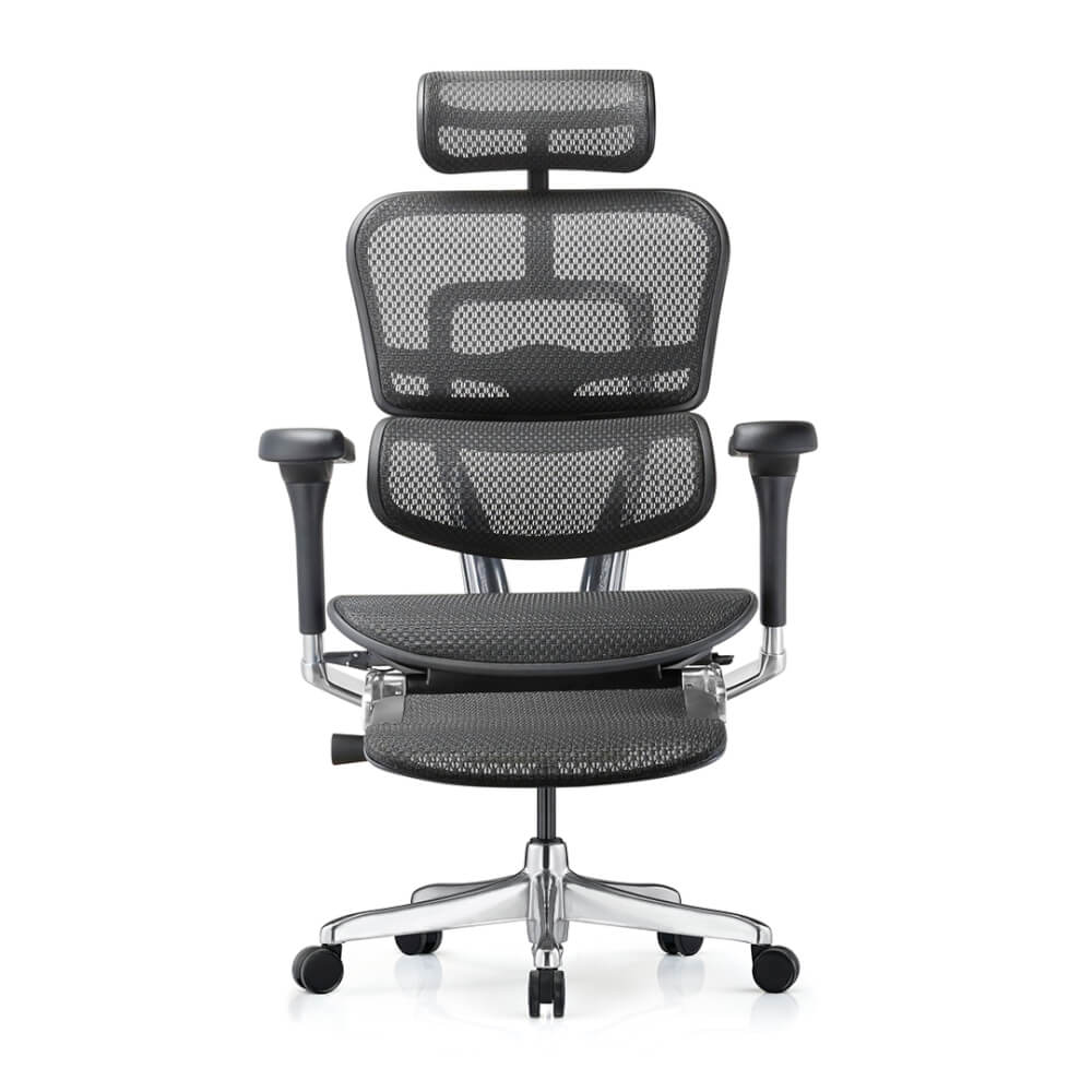 เก้าอี้เพื่อสุขภาพ DF PROCHAIR รุ่น Ergo Elite Pro+ สีดำ