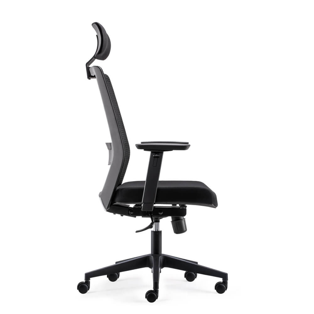 เก้าอี้สำนักงาน DF PROCHAIR รุ่น Polo-H สีดำ