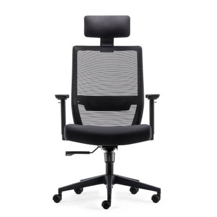 เก้าอี้สำนักงาน DF PROCHAIR รุ่น Polo-H สีดำ_1