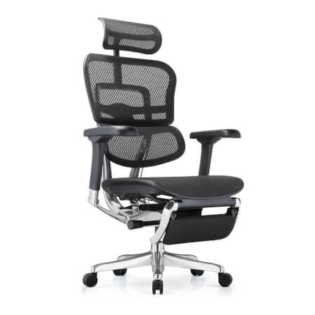 เก้าอี้เพื่อสุขภาพ DF PROCHAIR รุ่น Ergo Elite Pro+ สีดำ_2