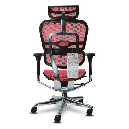 เก้าอี้เพื่อสุขภาพ DF PROCHAIR รุ่น Ergo Elite Pro สีชมพู_3