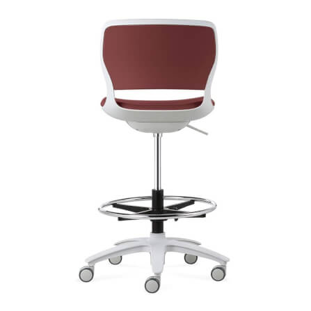 เก้าอี้บาร์ DF PROCHAIR รุ่น ACE Bar สีแดง_3