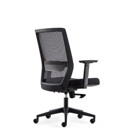 เก้าอี้สำนักงาน DF PROCHAIR รุ่น Polo สีดำ_4