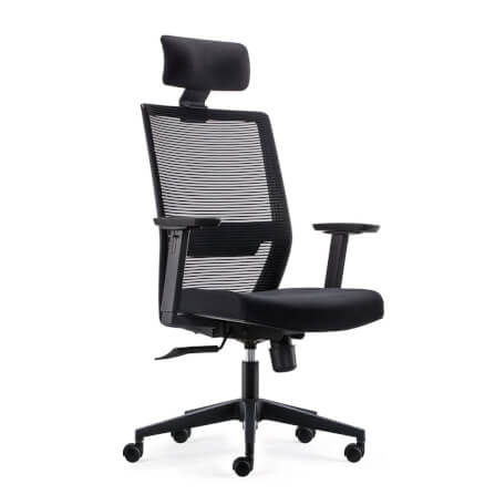 เก้าอี้สำนักงาน DF PROCHAIR รุ่น Polo-H สีดำ_5