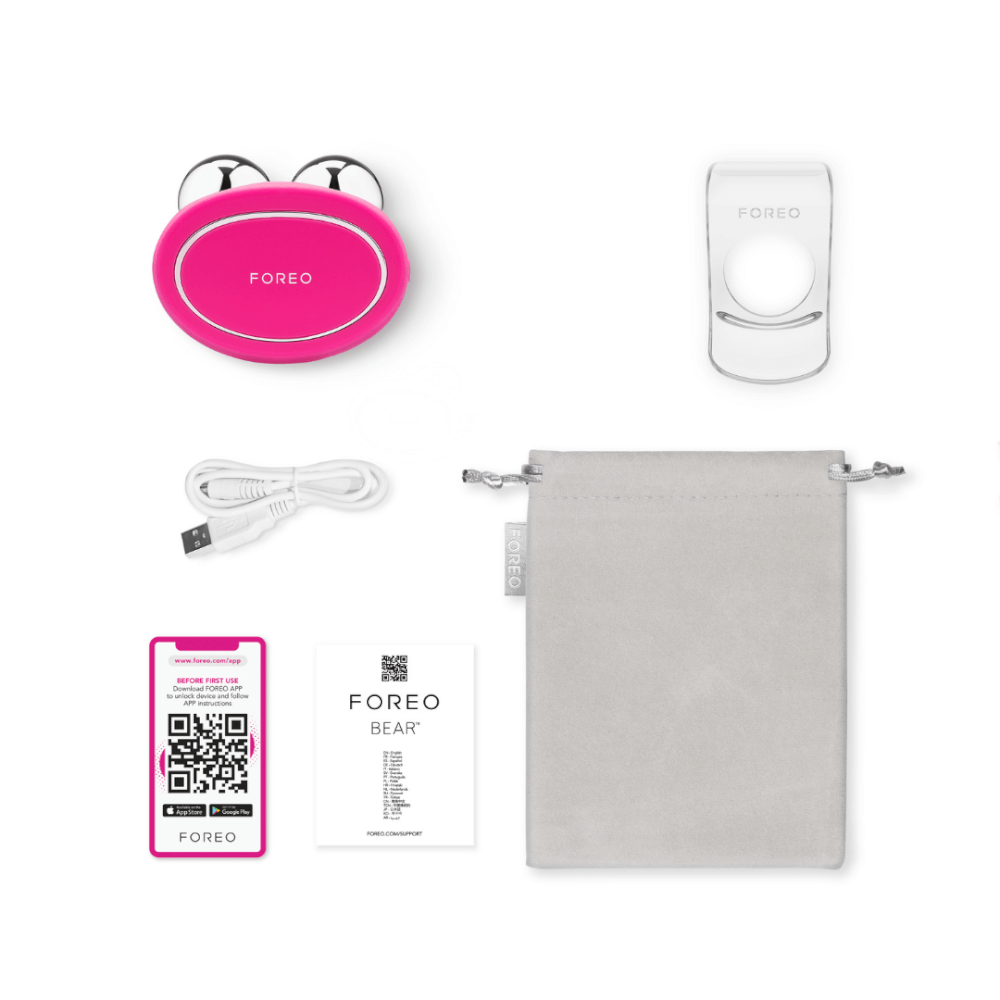 เครื่องยกกระชับใบหน้าอัจฉริยะ FOREO BEAR Fuchsia