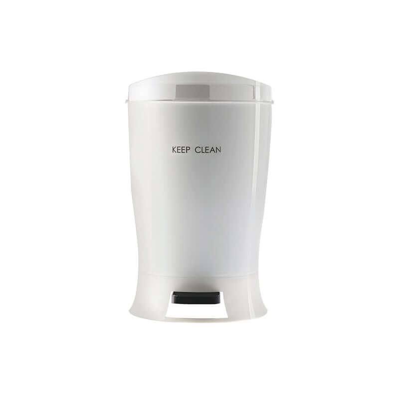 ถังขยะ CHIC REPUBLIC (HH-2500P) ขาเหยียบ 4.5 ลิตร สีขาว