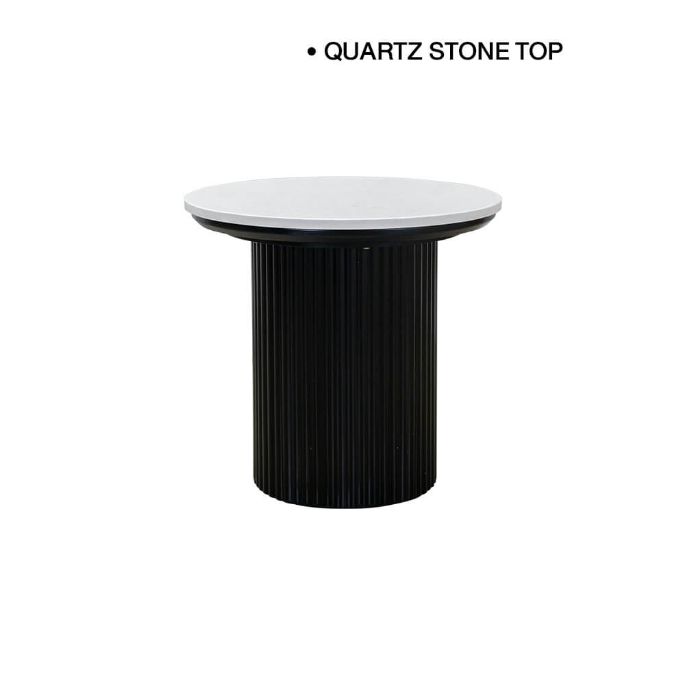 โต๊ะข้าง CHIC REPUBLIC รุ่น CREST/55-CP สีขาว_0