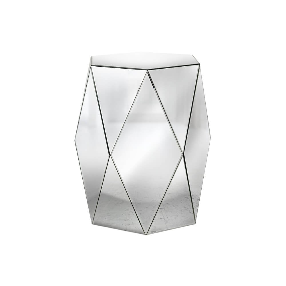 โต๊ะข้าง CHIC REPUBLIC รุ่น MIRROR PLUS/46 สีเงิน