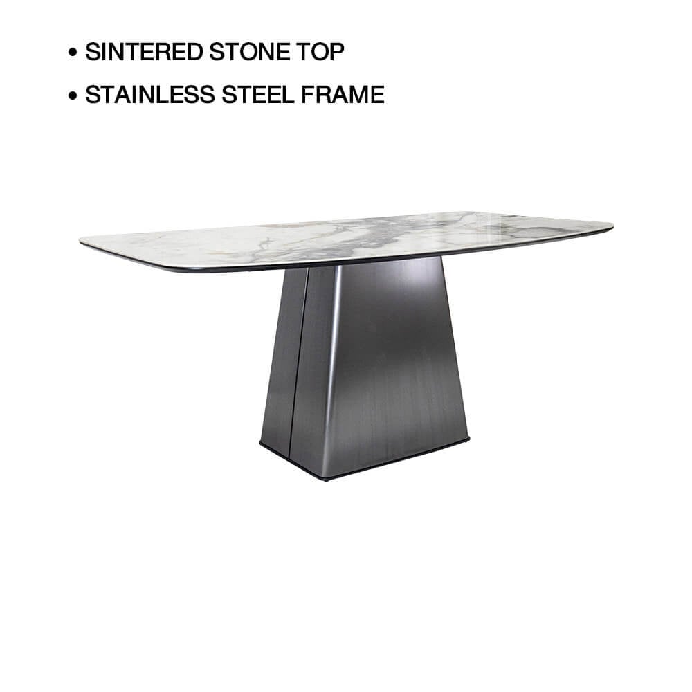 โต๊ะอาหาร CHIC REPUBLIC รุ่น EMILIA RECTANGULAR-DG/180 สีขาวซัมเมอร์_0