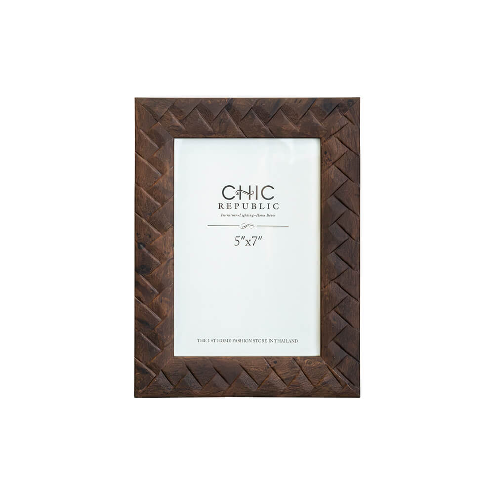 กรอบรูป CHIC REPUBLIC รุ่น BRICE/5&times;7 สีน้ำตาล