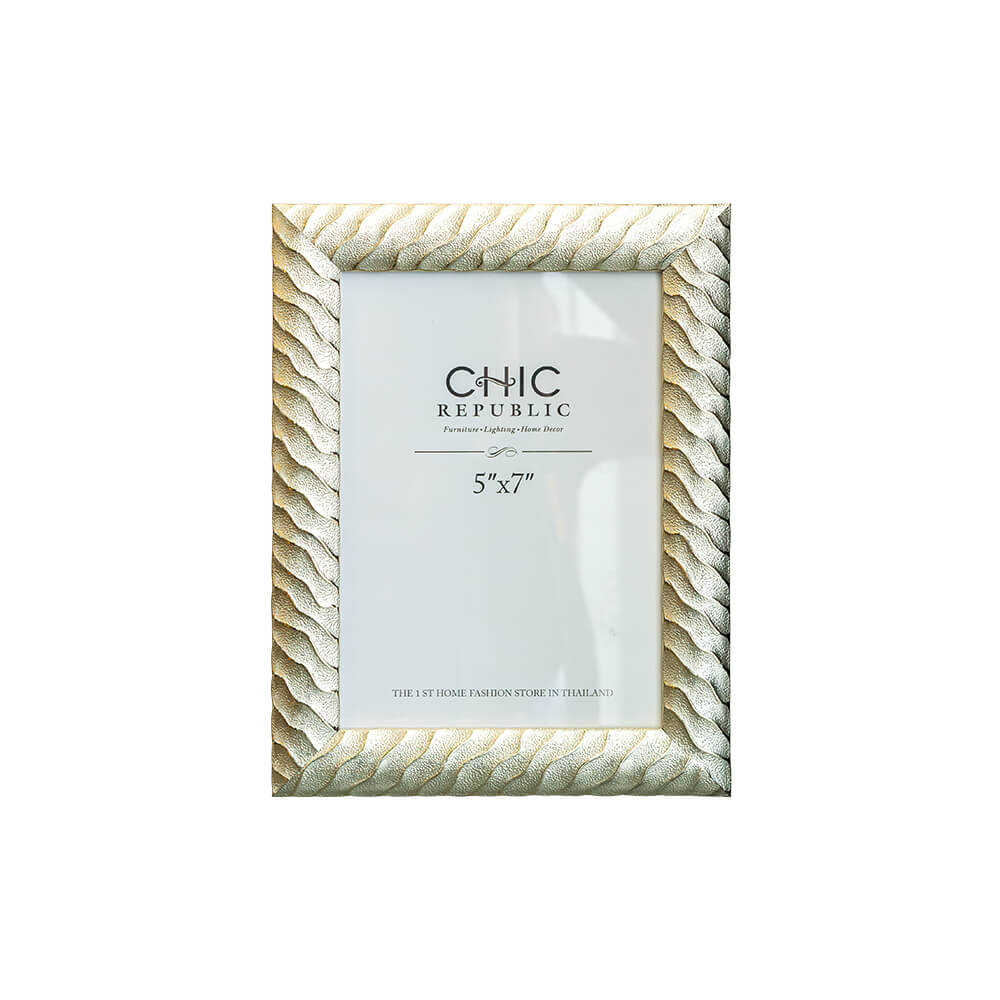 กรอบรูป CHIC REPUBLIC รุ่น YURA/5×7 สีเงิน_0