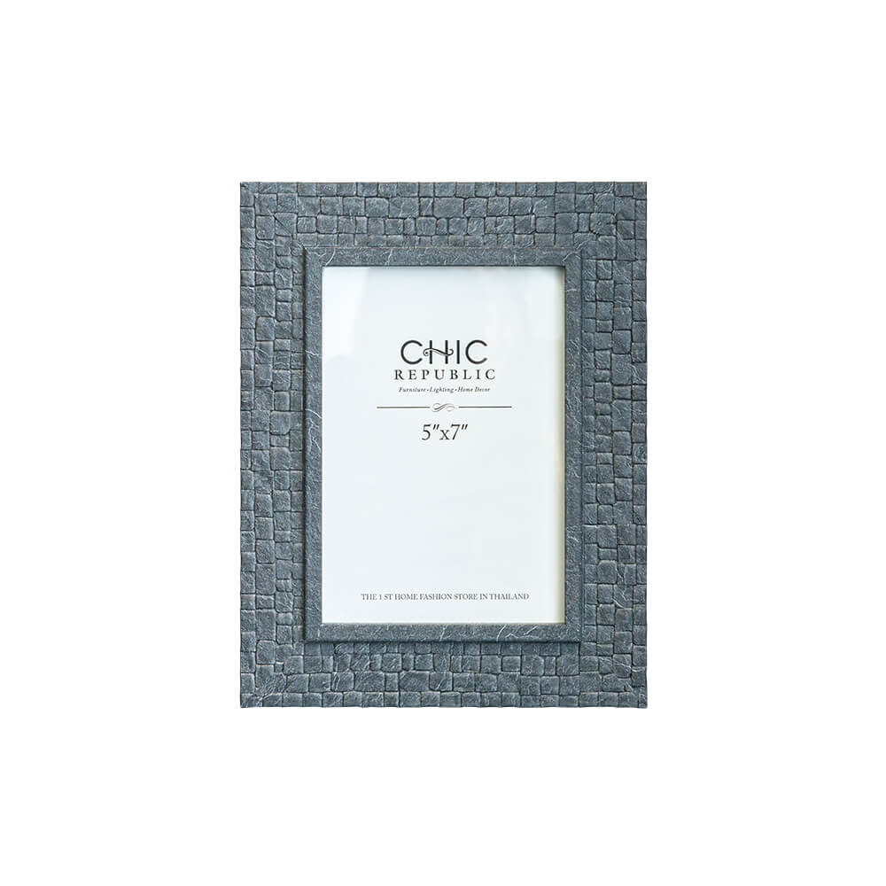 กรอบรูป CHIC REPUBLIC รุ่น BALTIC/5&times;7 สีเทา